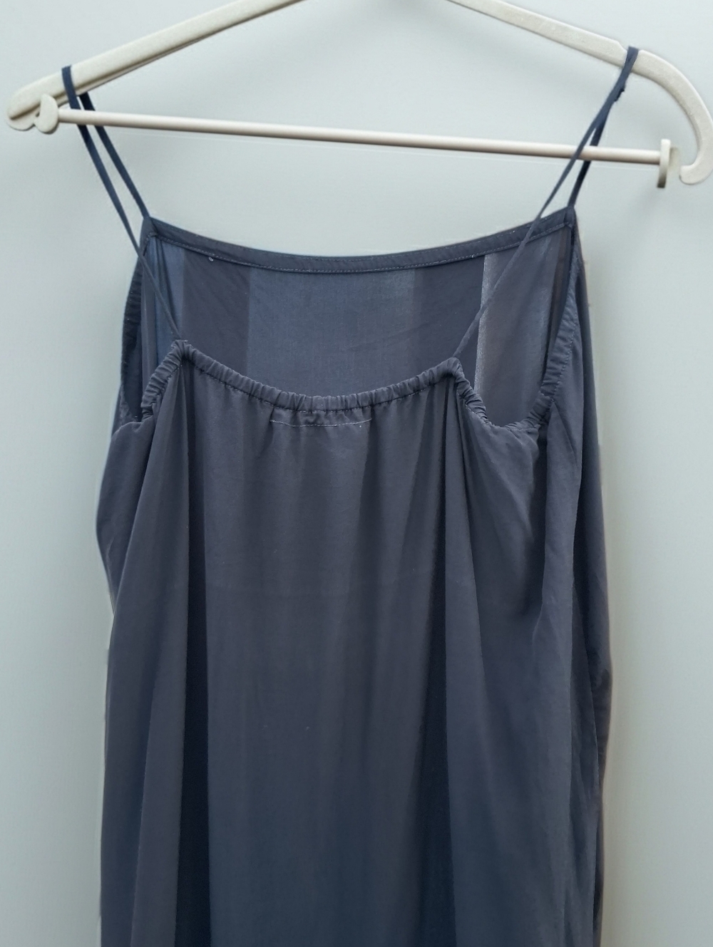 acacia swimwear Silky Black Cupro Maxi Slipdress L - Picture 7 of 8